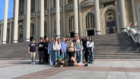 Pielgrzymka uczniów do Bazyliki w Licheniu
