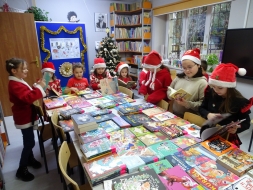 Biblioteka „Jedynki” w świątecznym klimacie