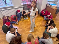 Mikołajki w klasie 5b