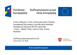 Kółko języka angielskiego – Konwersacje - projekt ZIT