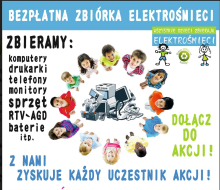 WSZYSTKIE DZIECI ZBIERAJĄ ELEKTROŚMIECI